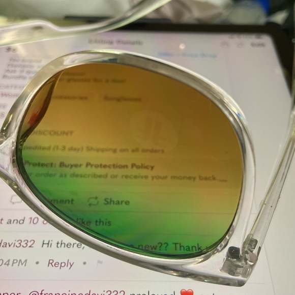 Clear frame sunglasses 🕶️ - Picture 13 of 15